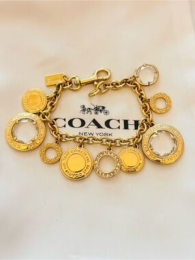 Coach 1941 Y2K Charm Bracelet